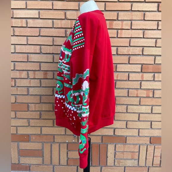 Vintage Ugly Christmas Sweater - Picture 2 of 16